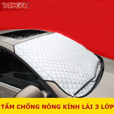 Tấm che chắn nắng kính lái ô tô Honda HRV CAO CẤP 3 Lớp Chắn Nắng Cản Nhiệt | OTOALO