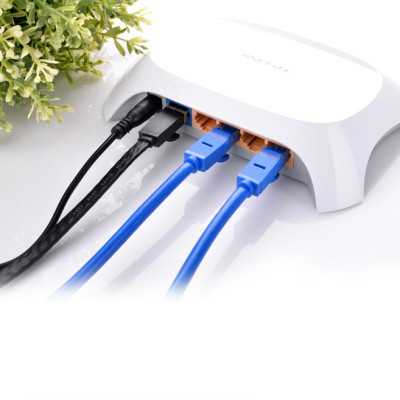 Dây mạng bấm sẵn 2 đầu Cat6 UTP Patch Cords dài 40M UGREEN NW102 11225 - Hàng Chính Hãng