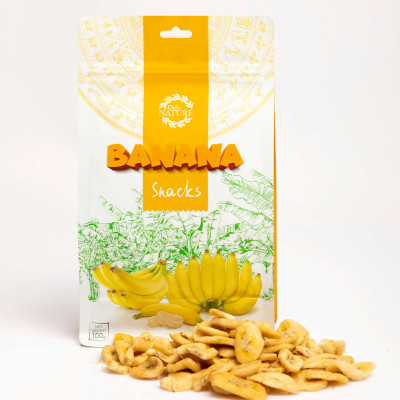 Chuối Sấy Only Nature 100gr / Túi Hàng Việt Nam Xuất Khẩu
