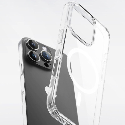 Ốp lưng trong suốt sạc từ tính dành cho iPhone 16e / 16 / 16 Plus / 16 Pro / 16 Pro Max - Hàng chính hãng