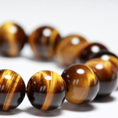 Vòng Tay Tỳ Hưu Đá Mắt Hổ 14MM