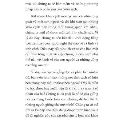 Giải Mã Hành Vi Đọc Vị Cảm Xúc