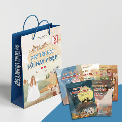Combo Dạy Trẻ Nói Lời Hay Ý Đẹp - Túi 2 (Từ Quyển 6 Đến 10)