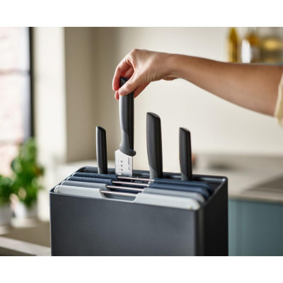 Bộ 8 dao thớt phân loại Joseph Joseph Folio Plus (Graphite) - 006278