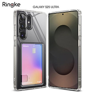 Ốp lưng dành cho Samsung Galaxy S25 Ultra RINGKE Fusion Card - Hàng Chính Hãng