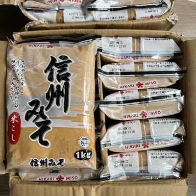Tương Miso Shinshu Nhật Bản {Hikari Miso} 1KG
