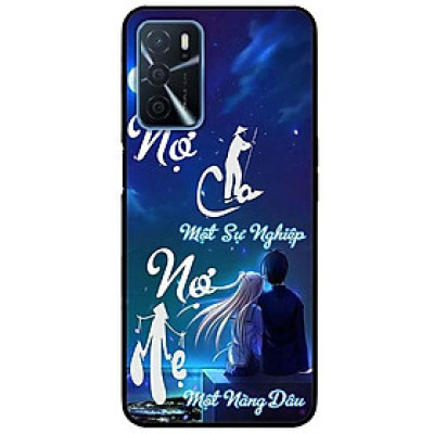 Ốp lưng dành cho Oppo A16 mẫu Nợ Cha Nợ Mẹ