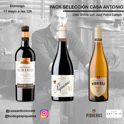 Rượu vang Organic Piqueras VS Monastrell & Garnacha Tintorera (Spain) kèm túi hộp,đồ khui