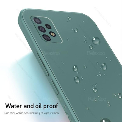Ốp Lưng Dành Cho Samsung Galaxy A03s , A13 , A23 , A53 , A73 Silicone Dẻo Lót Nhung Nỉ Chống Sốc chống bẩn hạn chế bám vân tay - Hàng Nhập Khẩu