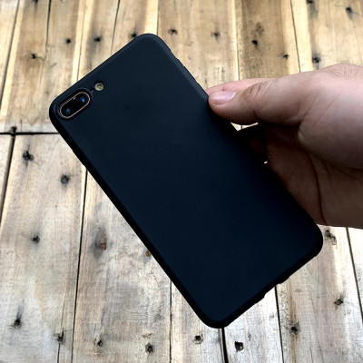 Ốp lưng dẻo mỏng màu đen dành cho iPhone 7 Plus / 8 Plus - Hàng chính hãng