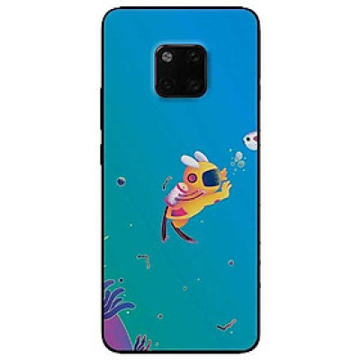 Ốp lưng dành cho Huawei 5t - Mate 20 - Mate 20 Pro mẫu Thợ Lặn Áo Vàng
