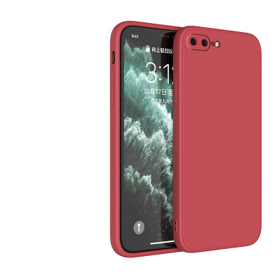 Ốp lưng silicon case cho iPhone 7 Plus , 8 Plus chống bám bẩn mặt lưng siêu mềm mịn, có gờ bảo vệ camera - hàng nhập khẩu