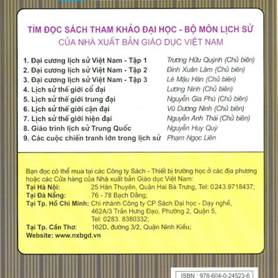 Lịch Sử Văn Minh Thế Giới (Tái bản năm 2020)