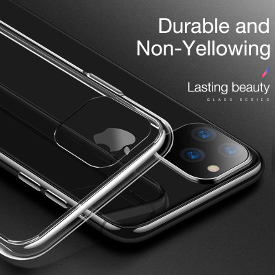 (Mua 1 tặng 1) Ốp lưng dẻo silicon cho iPhone 11 Pro Max (6.5 inch) hiệu Ultra Thin (siêu mỏng 0.6mm, chống trầy, chống bụi) - Hàng nhập khẩu
