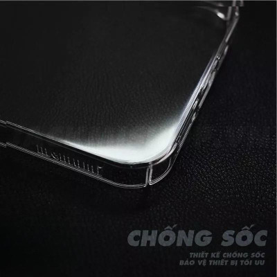 Ốp Lưng Cứng Trong Siêu Mỏng Memumi Chống Ố Vàng cho iPhone 17 Pro Max 16 Pro Max , 15 Plus  ,11 , 12 ,13 ,14
