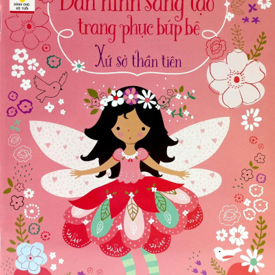 Bộ Sticker Dolly Dressing - Dán Hình Sáng Tạo Trang Phục Búp Bê - Bộ 2 (Bộ 4 Tập)