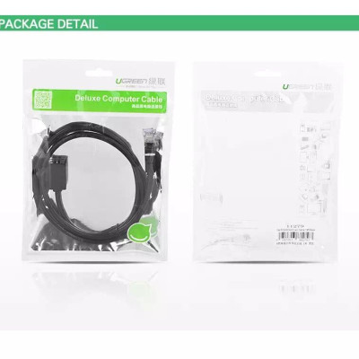 Ugreen UG11278NW112TK 0.5M màu Đen Cáp nối dài Ethernet CAT6 FTP RJ45 - HÀNG CHÍNH HÃNG