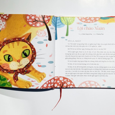 Nhâm Nhi Tết Quý Mão - 2023 - Bìa Cứng - Tặng Kèm Bookmark Mèo May Mắn + Bộ Lì Xì Ngũ Phúc