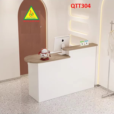 QUẦY LỄ TÂN, QUẦY TIẾP TÂN, QUẦY TÍNH TIỀN, QUẦY THU NGÂN QTT304