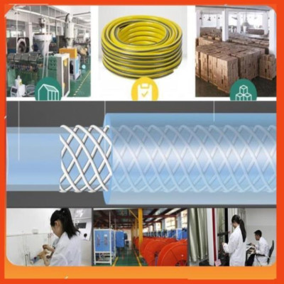 Bộ dây vòi xịt nước rửa xe, tưới cây . tăng áp 3 lần, loại 15m 206701 đầu đồng,cút đồng+ tặng đai