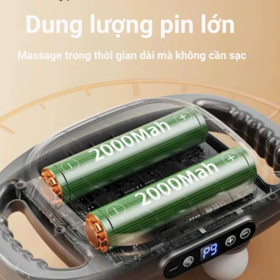 Máy Massage Toàn Thân Cầm Tay , Máy Mát Xa Đấm Lưng, Chân, Tay, Vai, Cổ 12 Đầu, 16 Đầu, 20 Đầu, 22 Đầu GDV - Hàng Chính Hãng