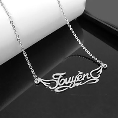 VÒNG CỔ INOX TÊN, DÂY CHUYỀN TÊN