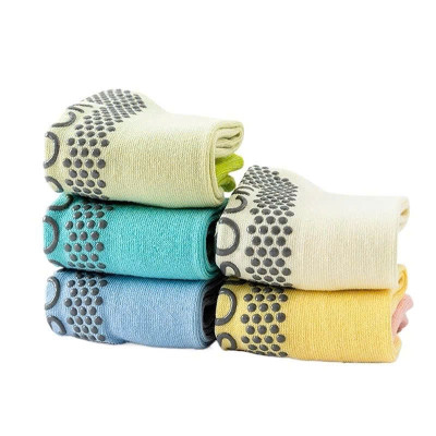 Tất , Vớ Cao Cổ Nữ(Loang Màu)Tất Thoáng Khí Có Đính Hạt Silicon Chống Trơn Trượt Freeszie 35-40,Tập Yoga Pilates Gym Aerobic