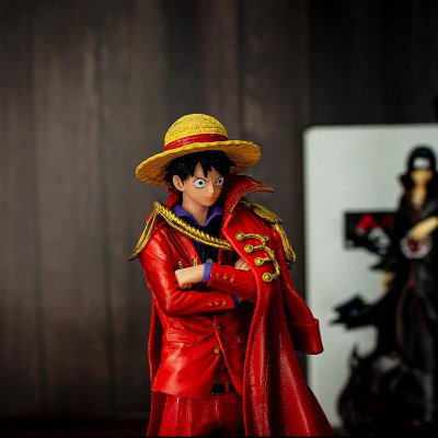 Mô Hình Luffy Áo Choảng Bản Kỷ Niệm 20th 25Cm Mô hình One Piece Cao Cấp, Figure Mô Hình Anmie One Piece Luffy Vua Hải Tặ