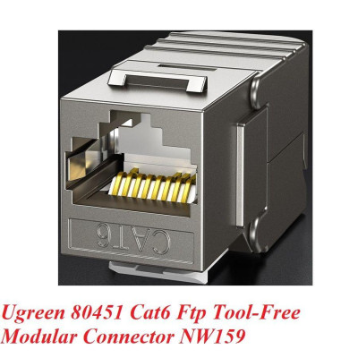 Ugreen UG80451NW159TK Cat6 Ftp Tool-Free Modular Connector - HÀNG CHÍNH HÃNG