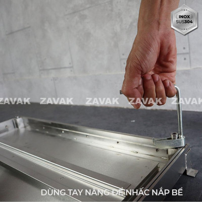 Nắp bể ngầm Zavak MHE 450x450