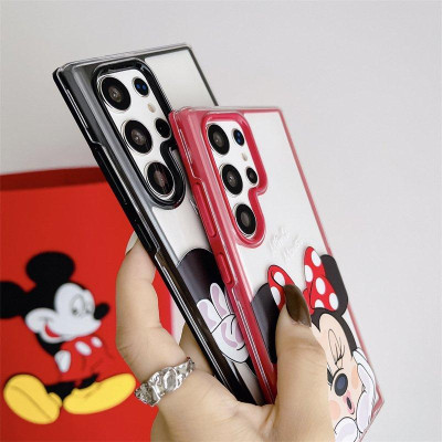 Ốp Lưng Cho Samsung Galaxy S24 Ultra / S23 Ultra Chuột Mickey Kèm Phụ Kiện Trang Trí - BUM STORE GALAXY CASE