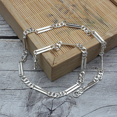 Dây Chuyền Trẻ Em Bằng Bạc Ta - Bạc Hiểu Minh DTE041 (3 Chỉ)