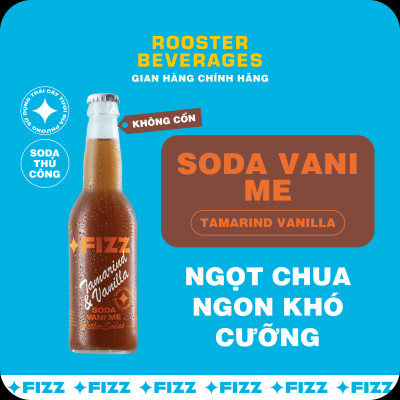 Fizz Soda Mix Nhiều Vị - Thùng 16 Chai 330ml