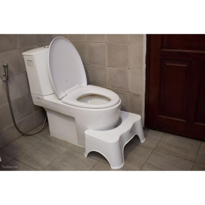 Ghế kê chân toilet ghế kê chân bồn cầu ghế kê chân cho trẻ để chân khi đi vệ sinh chống táo Notoro Nhật Bản