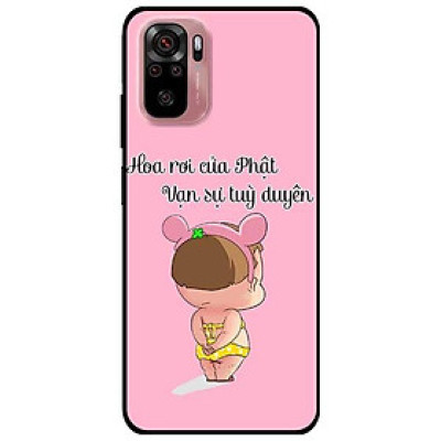 Ốp lưng dành cho Xiaomi Xiaomi Redmi Note 10 - Redmi Note 10 Pro - mẫu Quỳnh Hoa Rơi