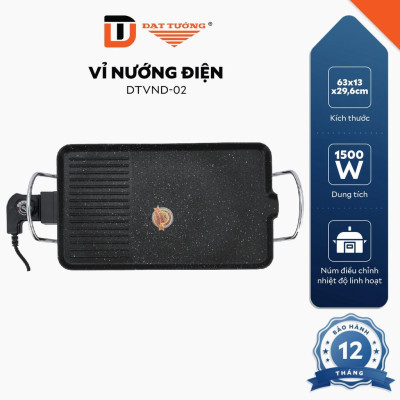 Vỉ Nướng Điện Đạt Tường - DTVND01, 02, 03 - DTVND01-51.3x13x52.7 - Hàng chính hãng