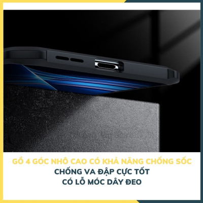 Ốp lưng chống sốc XUNDD cho k50, k50 pro bảo vệ camera - hàng nhập khẩu