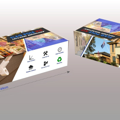 Bộ sản phẩm giá treo cờ A14