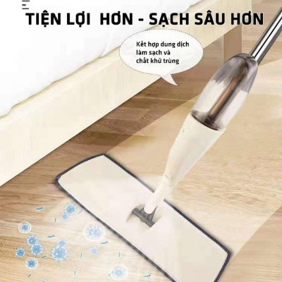 Cây Lau Nhà Phun Sương - Chổi Lau Nhà Thông Minh 360 Độ Có Bình Chứa Nước Dễ Dàng Sử Dụng Cho Cho Mọi Ngóc Ngách 