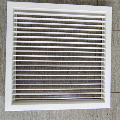 Cửa gió hồi nan bầu dục 600x600, cửa gió hồi điều hòa âm trần nhôm sơn tĩnh điện