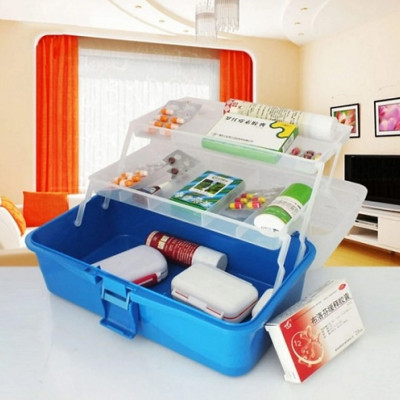 KỆ HỘP ĐỰNG THUỐC GIA ĐÌNH ĐA NĂNG 3 TẦNG