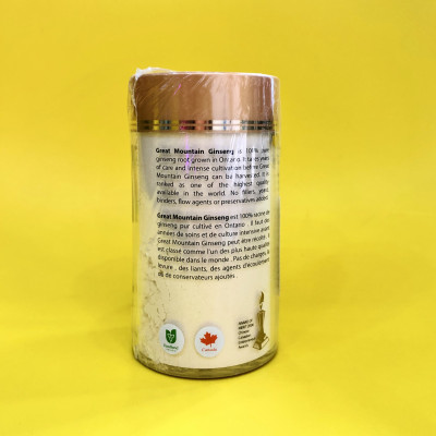 Bột nhân sâm củ Canada Great Mountain 114 gram 