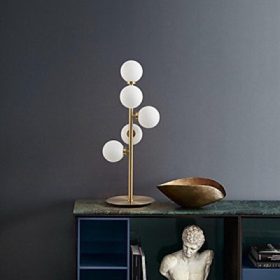 Đèn đặt bàn 5 bóng ,đèn bàn decor,đèn đặt bàn trang trí,đèn phòng khách DT