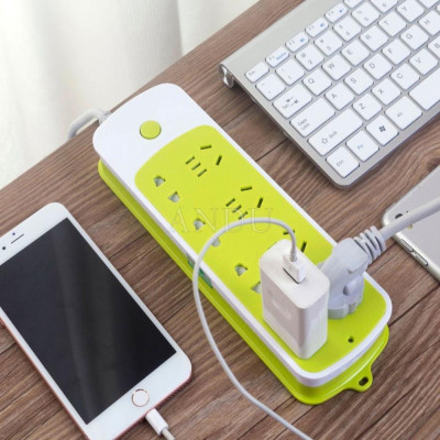 Phụ kiện tiện ích -Ổ cắm điện đa năng chống giật ,có 9 ổ cắm và 3 cổng sạc USB ,tự động ngắt khi quá tải ,sử dụng cho nhiều thiết bị cùng 1 lúc ,có lỗ treo tiện lợi