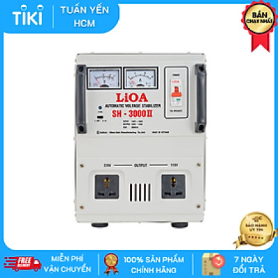 Ổn áp 1 pha LiOA SH-3000 II