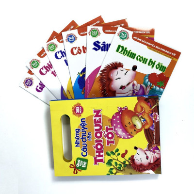 Sách: Combo 365 Bồi Dưỡng Tâm Hồn - Những Câu Chuyện Rèn Thói Quen Tốt (Túi 6 Cuốn)