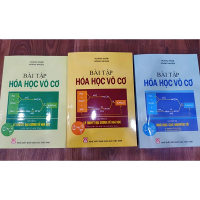 Sách - Bài tập hóa học vô cơ - quyển 3 (DN)