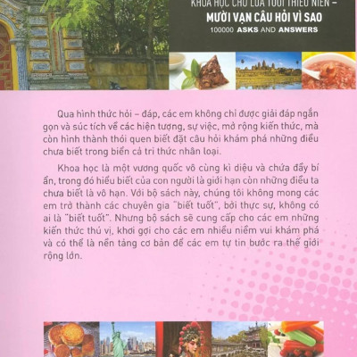 Khoa Học Cho Lứa Tuổi Thiếu Niên - Mười Vạn Câu Hỏi Vì Sao - Văn Hoá Và Đời Sống