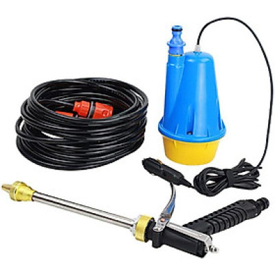 Bộ máy bơm nước cao áp rửa xe ô tô mini thông minh,máy bơm nước 