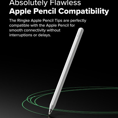 [Combo 3] Đầu bút thay thế Ringke Metal / HB / 2B Tip dành cho Apple Pencil - Hàng Chính Hãng